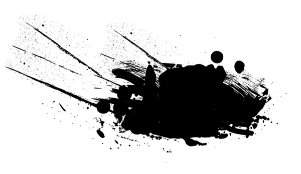 Grunge Splash Banner — Stock vektor