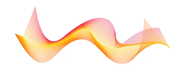 Wave Lines Vector — Stock Vector