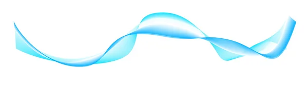 Résumé Blue Wave Lines Design — Image vectorielle
