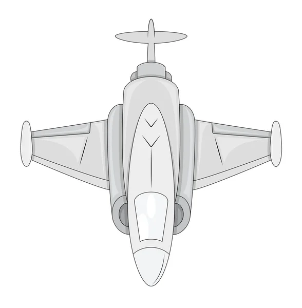 Vecteur d'avion de chasse — Image vectorielle