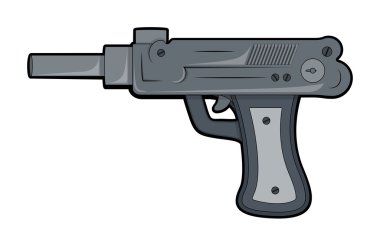 Sanatsal silah vektör