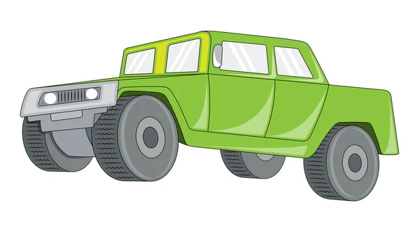 Jeep antiguo — Vector de stock