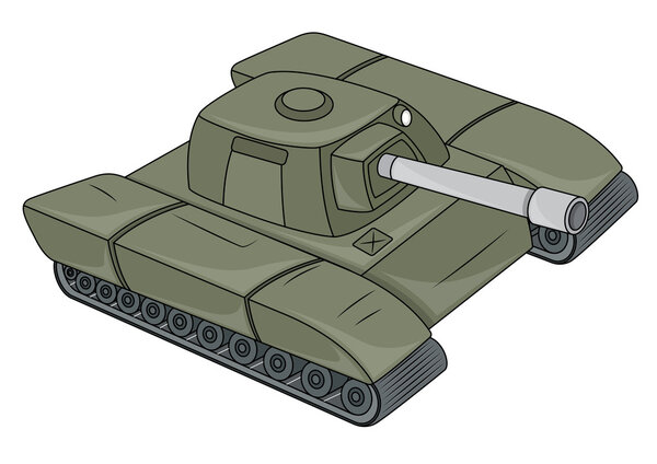 Старый танковый вектор
