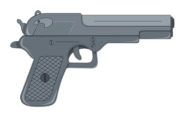 Pistool vector — Stockvector