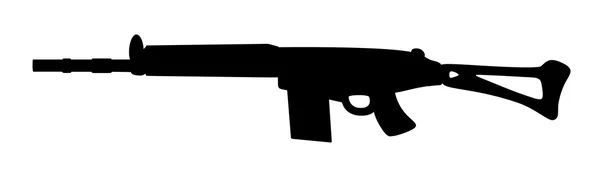 Forma de pistola de lujo — Vector de stock