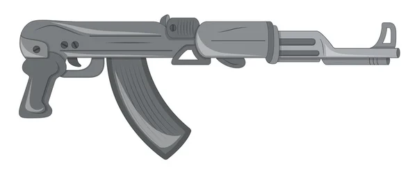 Vintage moderne Gun — Stockvector