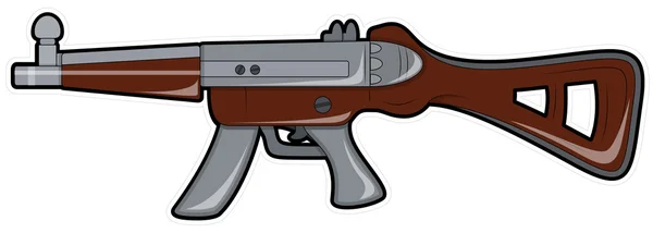 Retro Shooting Gun — Vector de stoc