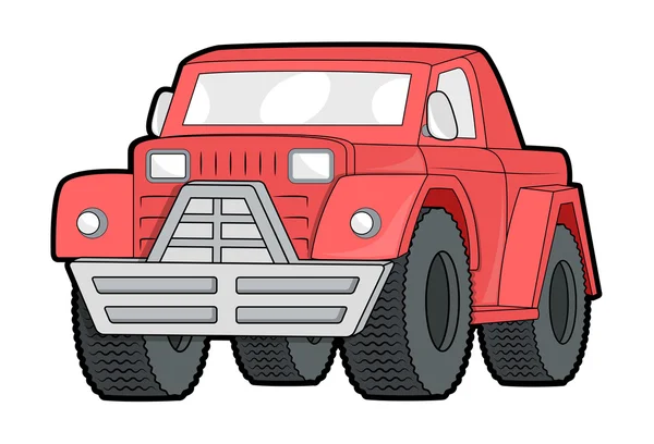 Jeep Vektor — Stockvektor