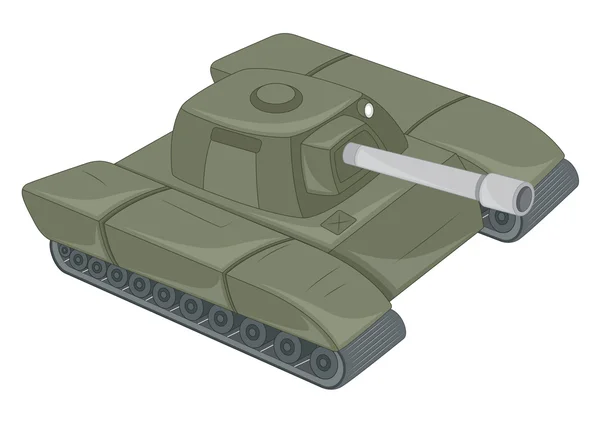 Retro-Tank — Stockvektor