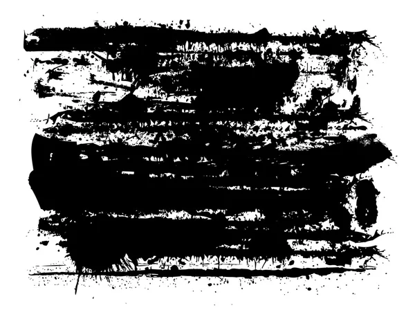 Banner Grunge negro — Archivo Imágenes Vectoriales