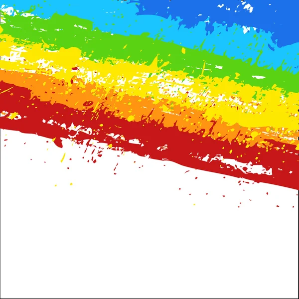 Grunge kleurrijke Rainbow achtergrond — Stockvector