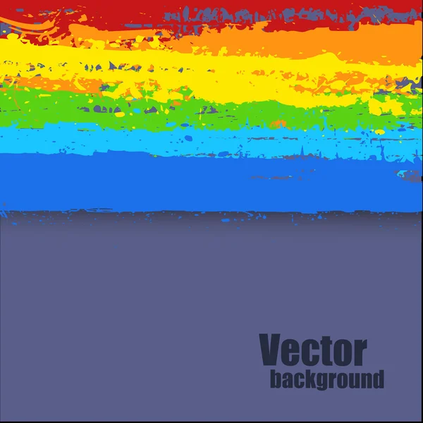 Színes nyaralás Banner — Stock Vector