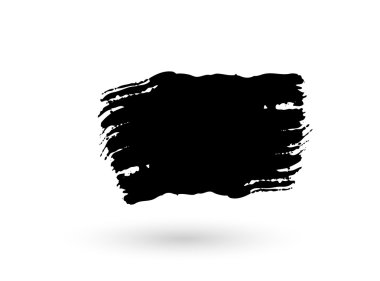 Siyah şekil Grunge vektör afiş