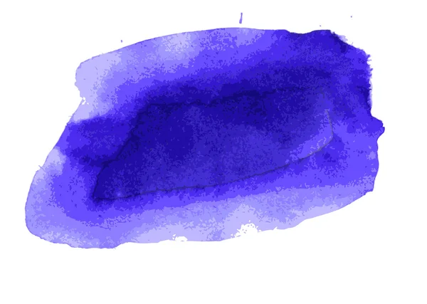 Grunge Bannière d'encre bleue — Image vectorielle