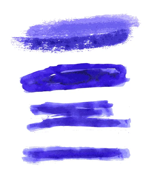 Grunge Ink Strokes Vecteurs — Image vectorielle