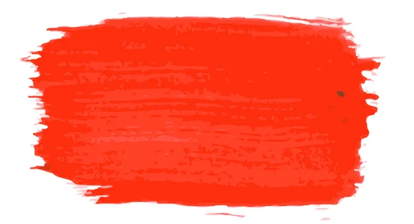 Transzparens-látványtervre piros Grunge — Stock Vector