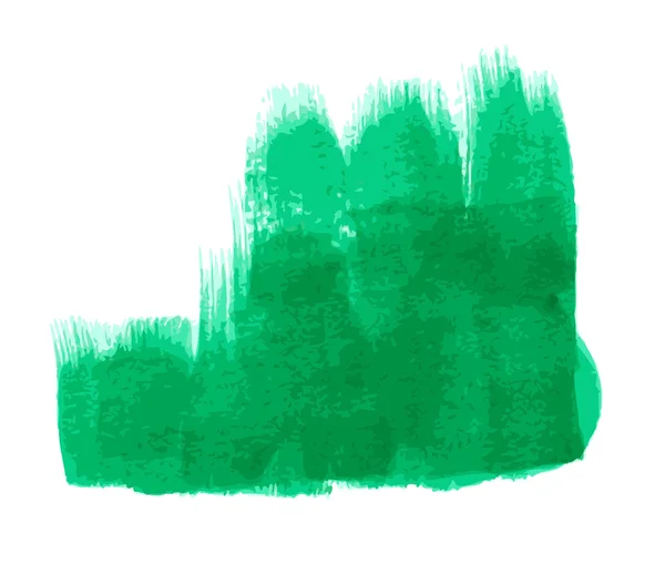 Аннотация Grunge Texture Green Paint Banner — стоковый вектор