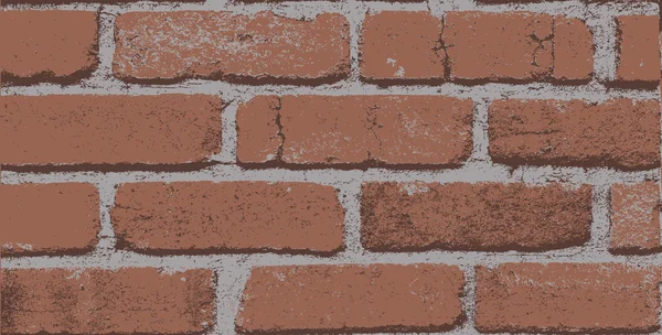 Bricks Wall — Stock Vector
