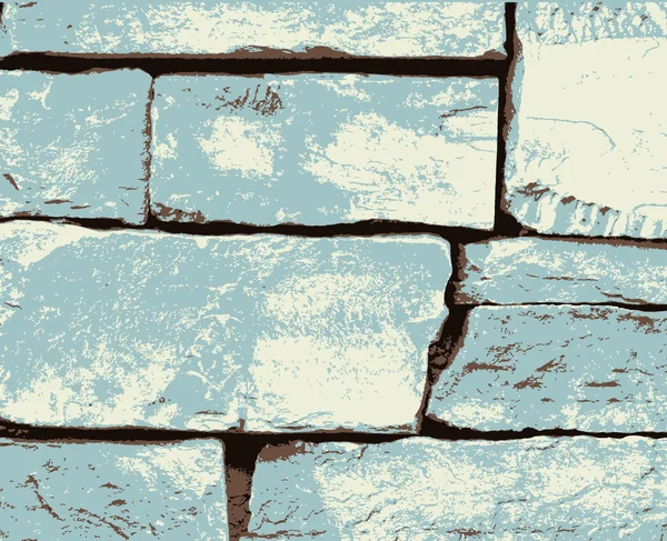 Abstract Grunge Bricks Pattern — Stock Vector