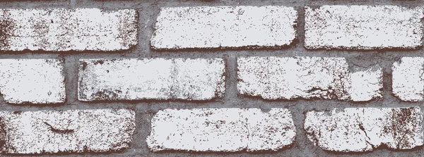 Bannière murale Grunge Bricks — Image vectorielle