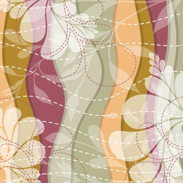 Abstrato vintage florescer gráfico design fundo — Vetor de Stock