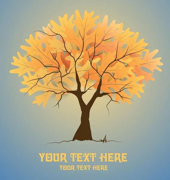 Vector Tree — Stock Vector