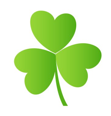 Vektör yaprak yeşil yonca