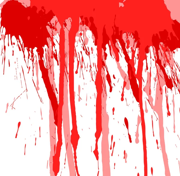 抽象的 Grunge 油漆滴 — 图库矢量图片
