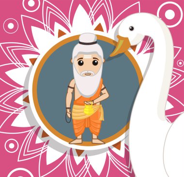 Cartoon Rishi - Hinduism