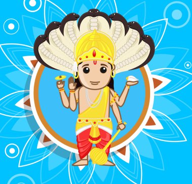 Lord Vishnu - A Hindu God
