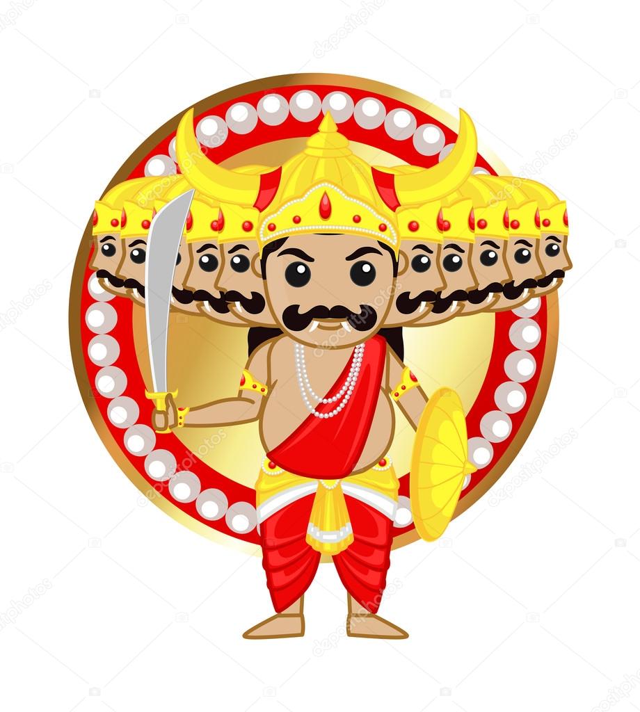 Ravan Sri Lankan God Stock Illustration by ©baavli #76675669