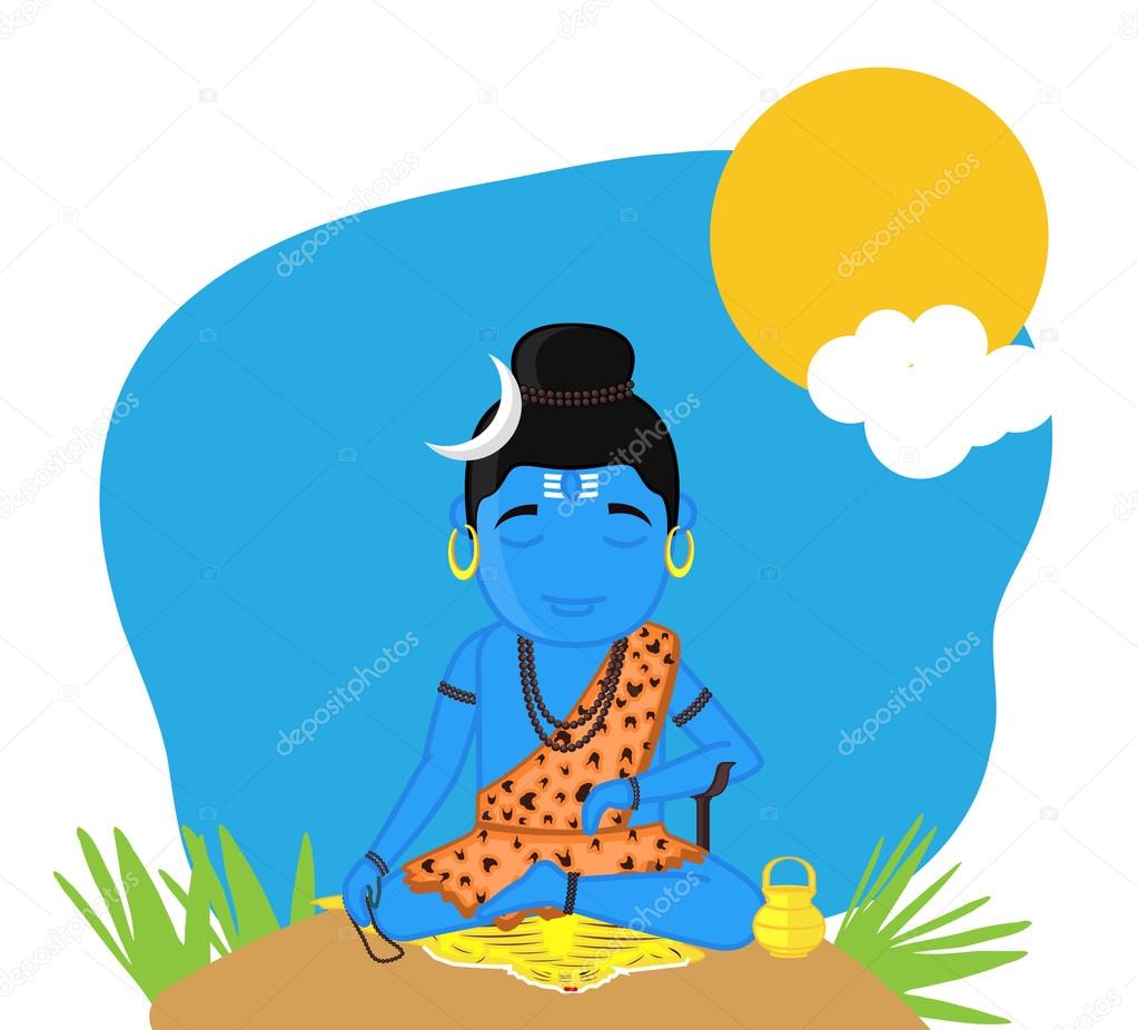 Cartoon Shiv Shankar in Samadhi Stock Vector Image by ©baavli #76676537 Cartoon Shiv Shankar in Samadhi Stock Vector Image by ©baavli #76676537