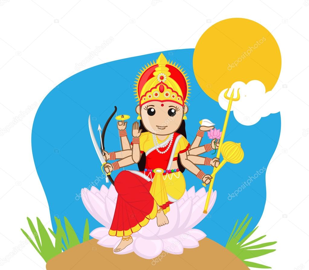 Indian Goddess - Durga Mata