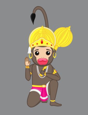 Indian God of Power - Lord Hanuman