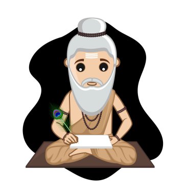 Maharishi Valmiki Vector