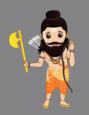 Young Cartoon Parshuram Character