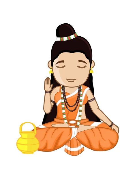 Hindu god cartoon Vector Art Stock Images | Depositphotos