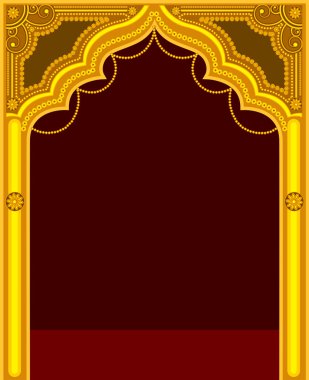 Golden Temple Door Frame