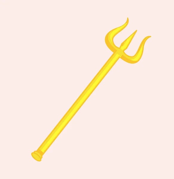 Trishul Vector- Lord Shiva Arma — Vetor de Stock