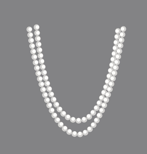 Pearls Necklace Clipart