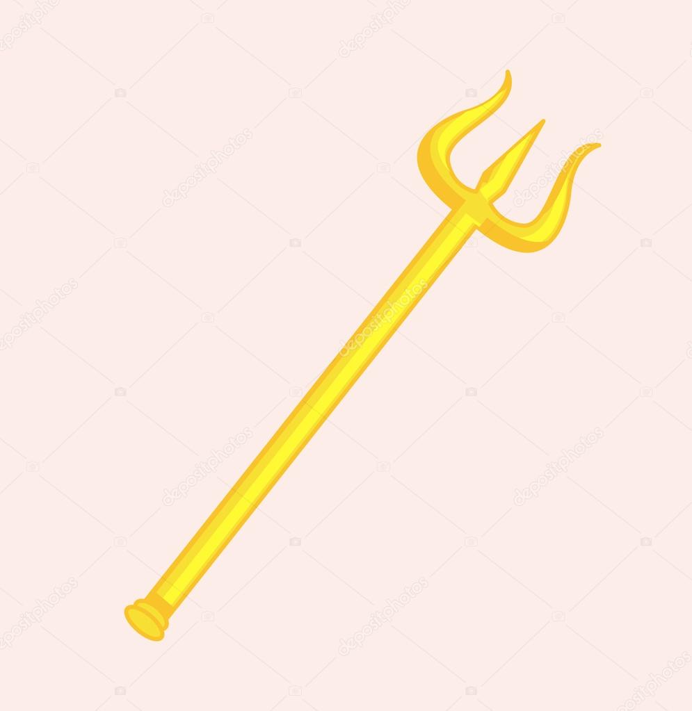 Trishul Vector- Lord Shiva Weapon
