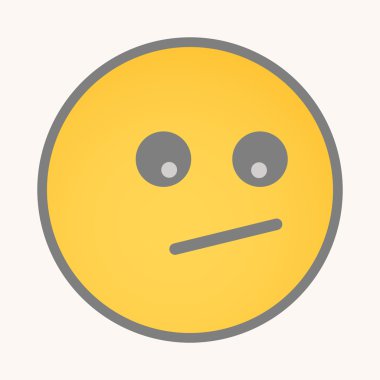 Disgust - Cartoon Smiley Vector Face