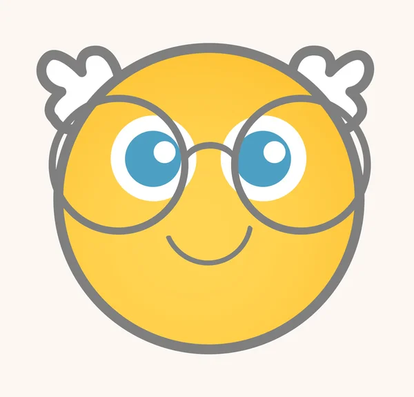 Hungry Emoticon Emoji Symbol Yummy Yellow Smiley Flat Design White