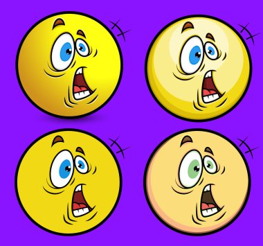 Sürpriz yüz ifadeleri