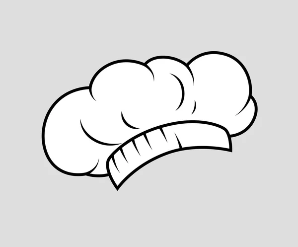 Clipart de chapeau chef — Image vectorielle