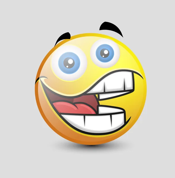 Funny Big Mouth Smiley