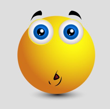 Wondering Emoji Smiley Emoticon Face clipart
