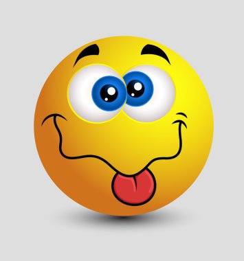 Teasing Tongue Dumb Emoji Smiley Emoticon clipart