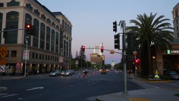 Centro de Sacramento, CA — Vídeo de Stock