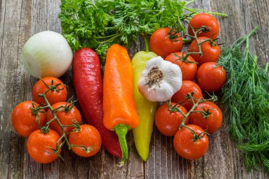 Taze sebzeler ve bitkiler